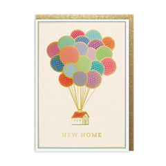 Ohh Deer - New Home Balloons Greeting Card