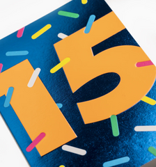 Lagom Design 15 Teen’s Milestone Birthday Card
