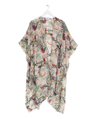 One Hundred Stars Chinoiserie Throwover -Pink