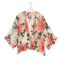 One Hundred Stars Chrysanthemum Ecru Kimono
