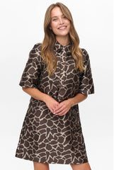 Numph Ming Dress - Black Coffee