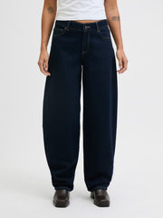 JJXX Fuji Barrel Jeans - Dark Blue Denim