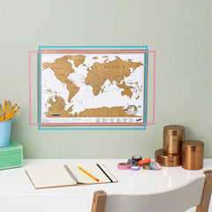 Scratch Map Original Travel