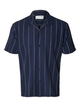 Selected Homme West Shirt - Sky Captain/Stripes