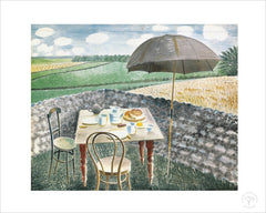 Canns Down Press - Eric Ravilious: Tea at Furlongs