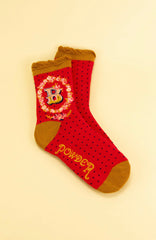 Powder Design - A-Z Letter Socks