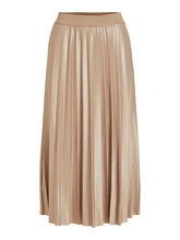 Vila Nitban Pleat Skirt - Sandshell