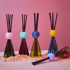WXY Disco Diffuser - Orris Root & Amber - Green/Pink