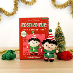 Gift Republic- Festive Elf DIY Crochet Kit