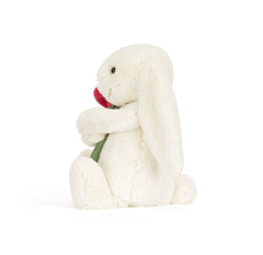Jellycat Cream Bunny With Rose