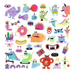 Djeco Stickers - Monsters