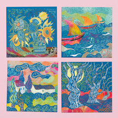 Djeco 'Inspired By Van Gough' The South Scratch Cards