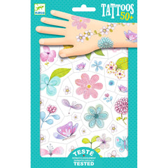 Djeco Tattoos - Fair flowers of the fields