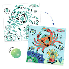 Djeco Colouring Surprises - Under The Sea