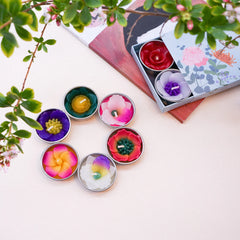 Hana Blossom - Assorted Tropical Flower Scented Tealights