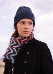 Quinton & Chadwick - Brushed Beanie Hat in Teal