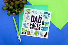 Paper Plane Designs - Dad Facts Card