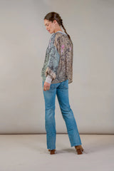 One Hundred Stars - Dunes Grey Kimono