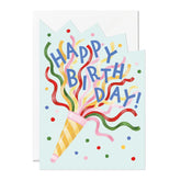 Ricicle Cards Party Popper Birthday Card