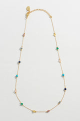 Estella Bartlett Wellness Mixed Gemstones Bead Necklace