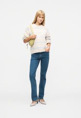 Vero Moda Maybe O-Neck Pullover - Birch/ Oatmeal