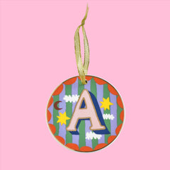 Eleanor Bowmer Alphabet Bauble