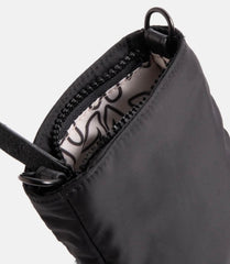 Caroline Gardner Black Padded Phone Pouch Bag