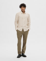 Selected Homme Linen Shirt - Pure Cashmere