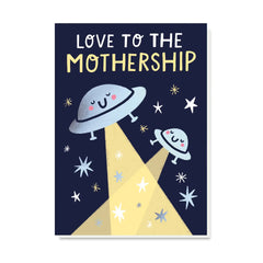 Stormy Knight Mothership Mother's Day Card