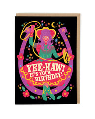 Cath Tate Birthday Showgirl Card