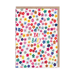 Ohh Deer - Yay Baby Flowers New Baby Card