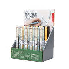 Kikkerland Cat Erasable Gel Pens