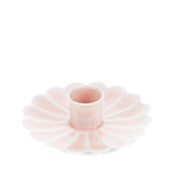 Rex London - Enamel Flat Flower Candle Holder Pink