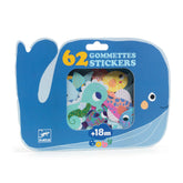 Djeco Baby Stickers - Sea Animals
