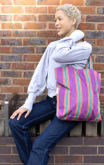 Kind Bag Stripes Recycled Tote