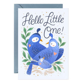Ricicle Cards Hello Little One New Baby Card