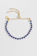 Estella Bartlett Wellness Gemstone Amelia Bracelet - Lapis Lazuli