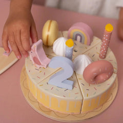 Little Dutch - Wooden Birthday Cake