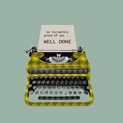 Sally Scaffardi Proud of You Card