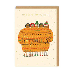 Ohh Deer - Warm Wishes Jumper Christmas Card