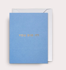 Lagom Design - You Did It! Mini Card