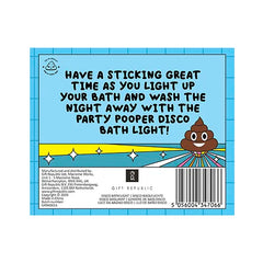 Gift Republic- Party Pooper Disco Bath Light