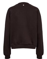 Numph - Starlie Sweatshirt - Black Coffee