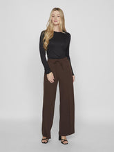 Vila Clua Wide Pants - Coffee Bean