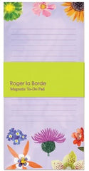 Roger La Borde Magnetic Floral Supernova To-Do Notepad