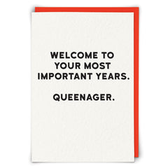 Redback Cards - Queenager Card