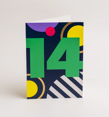 Lagom Design 14 Teen’s Milestone Birthday Card