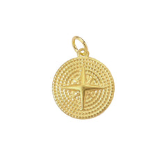 Moments Gold Compass Charm