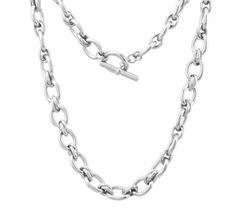Moments Chunky Chain T-Bar Necklace