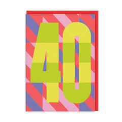 Ohh Deer - 40 Birthday Card
